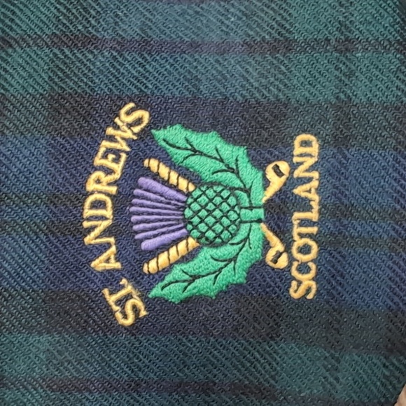 Country Club By Gelfer Scotland Newsboy Golf Hat 100% Wool St. Andrews Golf Club - Picture 3 of 7